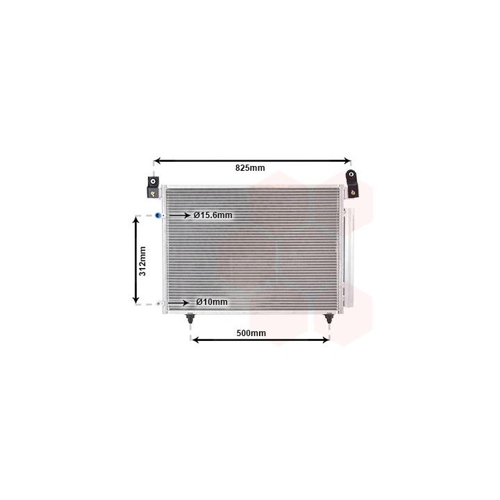 Kondensatorius, oro kondicionierius VAN WEZEL 27005196