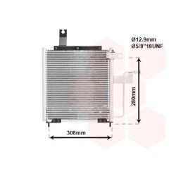 Kondensatorius, oro kondicionierius VAN WEZEL 27005197