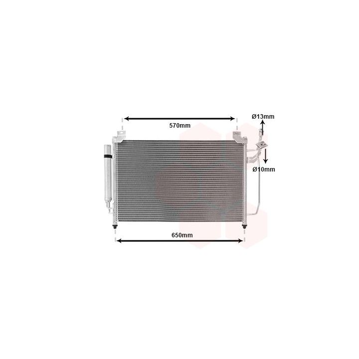 Kondensatorius, oro kondicionierius VAN WEZEL 27005240