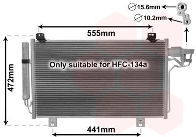 Kondensatorius, oro kondicionierius VAN WEZEL 27005260