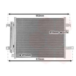 Kondensatorius, oro kondicionierius VAN WEZEL 27005294