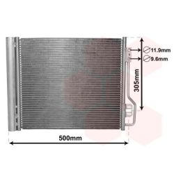 Kondensatorius, oro kondicionierius VAN WEZEL 29005013