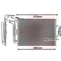 Kondensatorius, oro kondicionierius VAN WEZEL 43005417