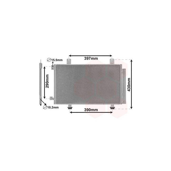 Kondensatorius, oro kondicionierius VAN WEZEL 52005090