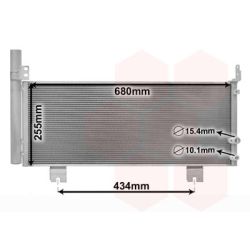 Kondensatorius, oro kondicionierius VAN WEZEL 56015701