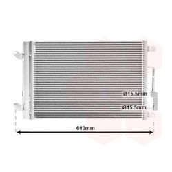 Kondensatorius, oro kondicionierius VAN WEZEL 73005090