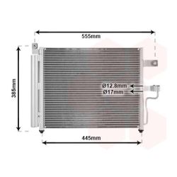 Kondensatorius, oro kondicionierius VAN WEZEL 82005081