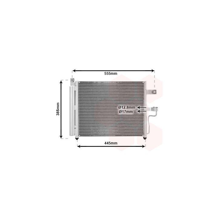 Kondensatorius, oro kondicionierius VAN WEZEL 82005081