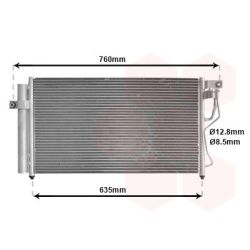 Kondensatorius, oro kondicionierius VAN WEZEL 82005178