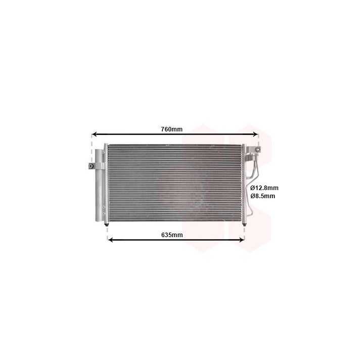 Kondensatorius, oro kondicionierius VAN WEZEL 82005178