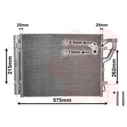 Kondensatorius, oro kondicionierius VAN WEZEL 82005189