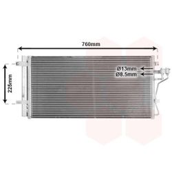 Kondensatorius, oro kondicionierius VAN WEZEL 82005190