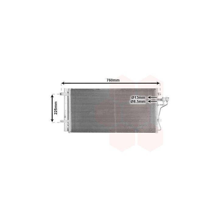 Kondensatorius, oro kondicionierius VAN WEZEL 82005190