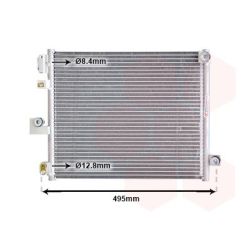 Kondensatorius, oro kondicionierius VAN WEZEL 82005194