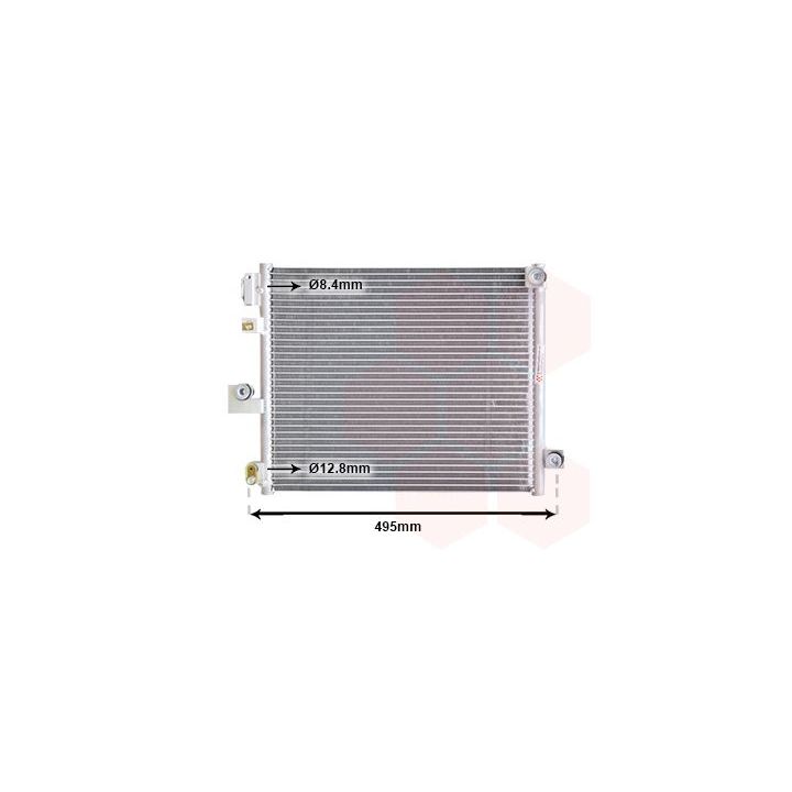 Kondensatorius, oro kondicionierius VAN WEZEL 82005194