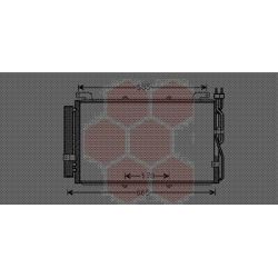 Kondensatorius, oro kondicionierius VAN WEZEL 82005220