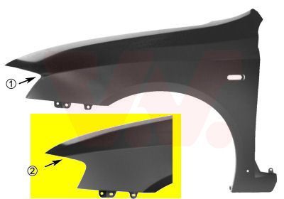 Sparnas VAN WEZEL 1626656