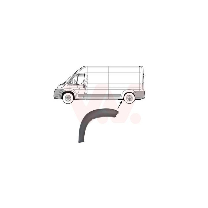 Plėtimas, sparnas VAN WEZEL 1651423