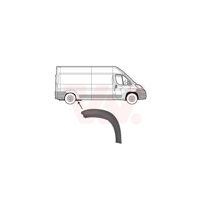 Plėtimas, sparnas VAN WEZEL 1651424