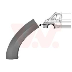 Apdailos/apsauginės juostelė, buferis VAN WEZEL 1651521