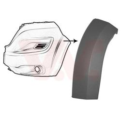 Apdailos/apsauginės juostelė, buferis VAN WEZEL 1652521