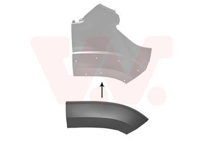 Plėtimas, sparnas VAN WEZEL 1652524