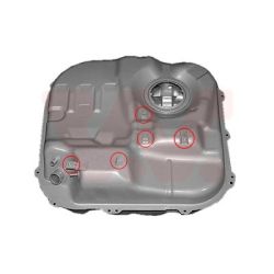 Degalų bakas VAN WEZEL 8353082