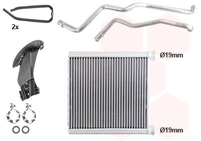 šilumokaitis, salono šildymas VAN WEZEL 06016700