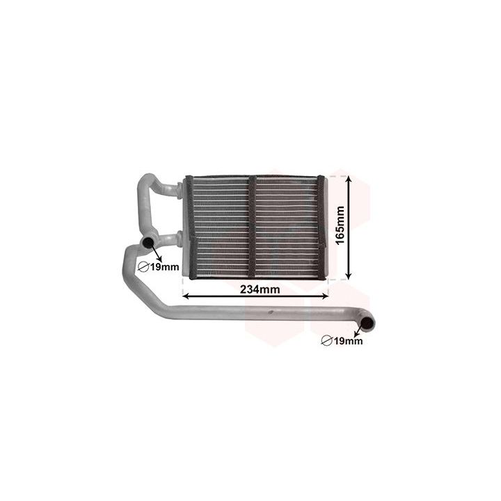 šilumokaitis, salono šildymas VAN WEZEL 13006423