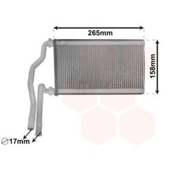šilumokaitis, salono šildymas VAN WEZEL 27006273