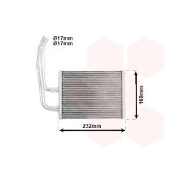šilumokaitis, salono šildymas VAN WEZEL 27006299