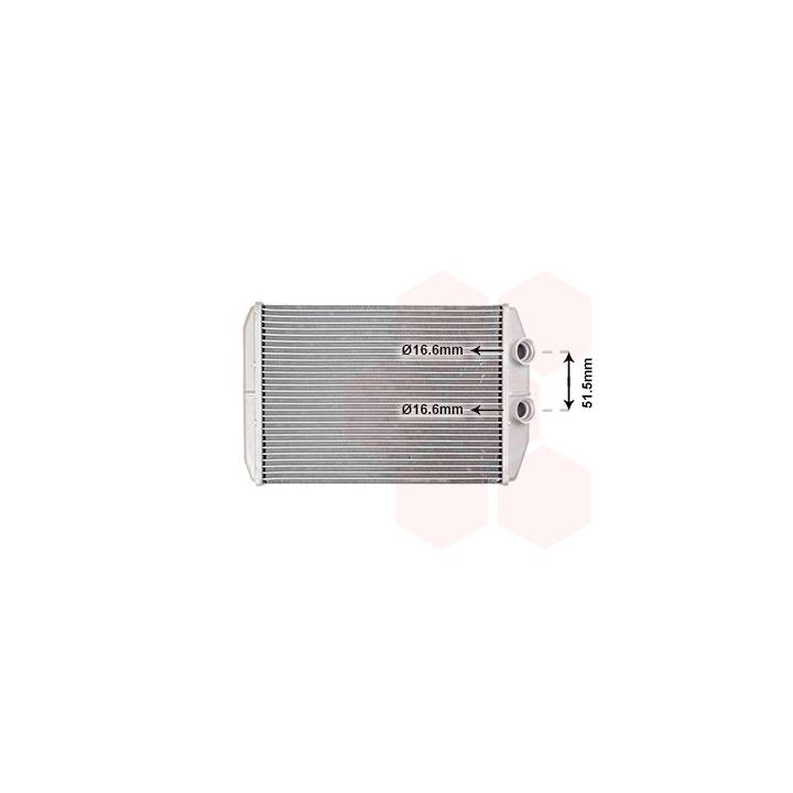 šilumokaitis, salono šildymas VAN WEZEL 30016702