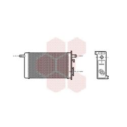 šilumokaitis, salono šildymas VAN WEZEL 43006096