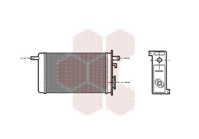 šilumokaitis, salono šildymas VAN WEZEL 43006096