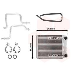 šilumokaitis, salono šildymas VAN WEZEL 43016703