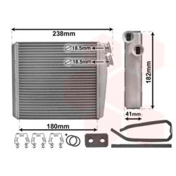 šilumokaitis, salono šildymas VAN WEZEL 59006163