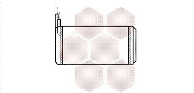 šilumokaitis, salono šildymas VAN WEZEL 73006032