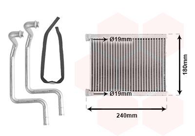 šilumokaitis, salono šildymas VAN WEZEL 82006330
