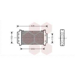 Tarpinis suslėgto oro aušintuvas, kompresorius VAN WEZEL 06004262