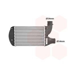 Tarpinis suslėgto oro aušintuvas, kompresorius VAN WEZEL 17004269