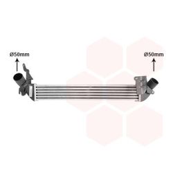 Tarpinis suslėgto oro aušintuvas, kompresorius VAN WEZEL 43004641