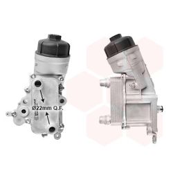 Alyvos aušintuvas, variklio alyva VAN WEZEL 17013103