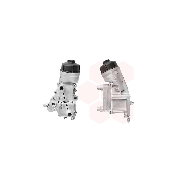 Alyvos aušintuvas, variklio alyva VAN WEZEL 17013103