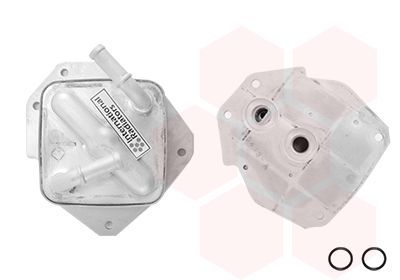 Alyvos aušintuvas, variklio alyva VAN WEZEL 27013701