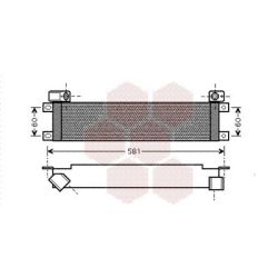 Alyvos aušintuvas, variklio alyva VAN WEZEL 43003289