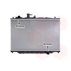 Radiatorius, variklio aušinimas VAN WEZEL 27002048