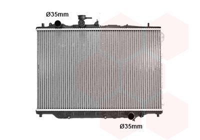 Radiatorius, variklio aušinimas VAN WEZEL 27002050