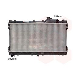 Radiatorius, variklio aušinimas VAN WEZEL 27002087