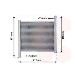 Radiatorius, variklio aušinimas VAN WEZEL 29002002