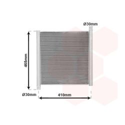 Radiatorius, variklio aušinimas VAN WEZEL 29002012